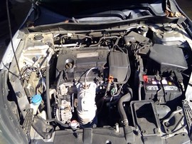 2014 HONDA ACCORD, SILVER, LX MODEL, 2.4L, AT.   A25201